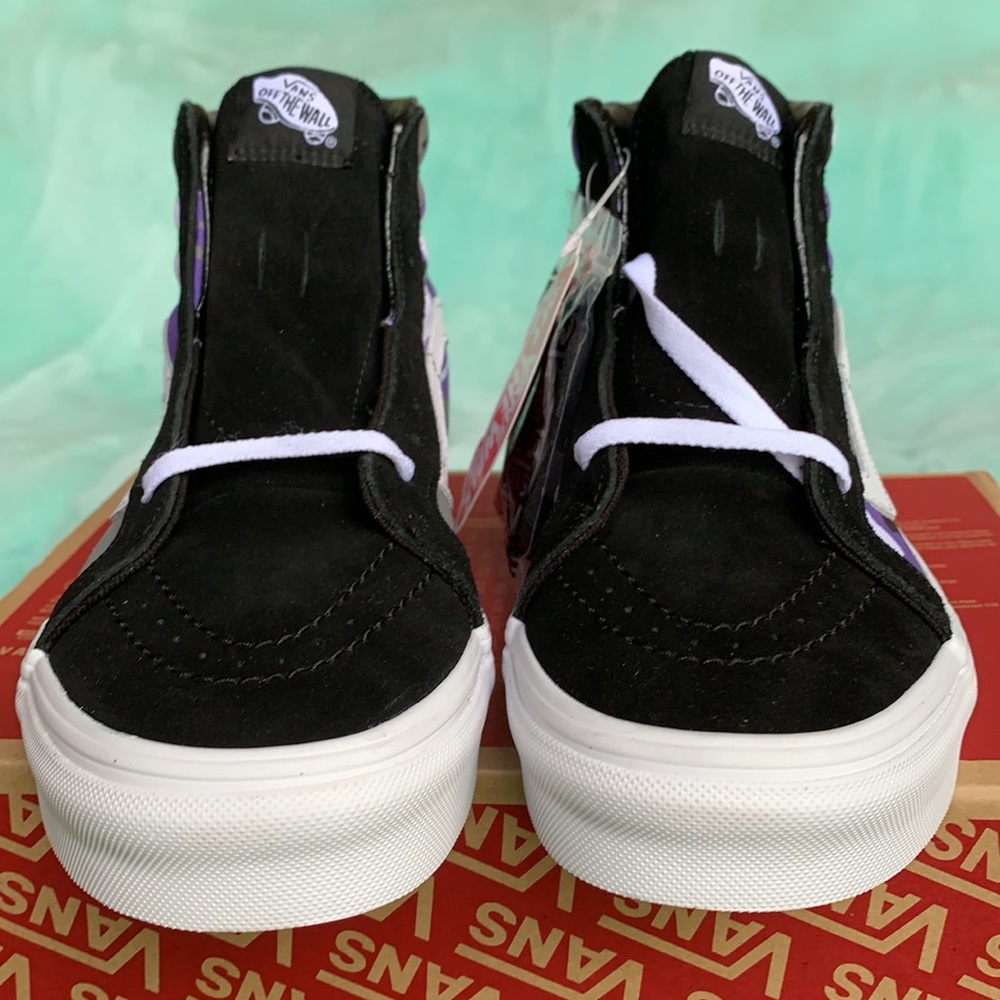 VANS SK8-Hi REISSUE POP CAMO Black/Heliotro WMNS - Picture 8 of 12